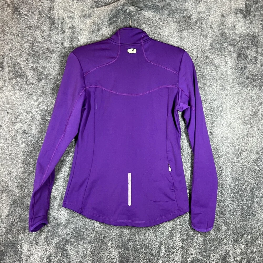 Sugoi Pullover Womens Medium Purple Midzero 1/4 Zip Thermal Cycling Fleece Top